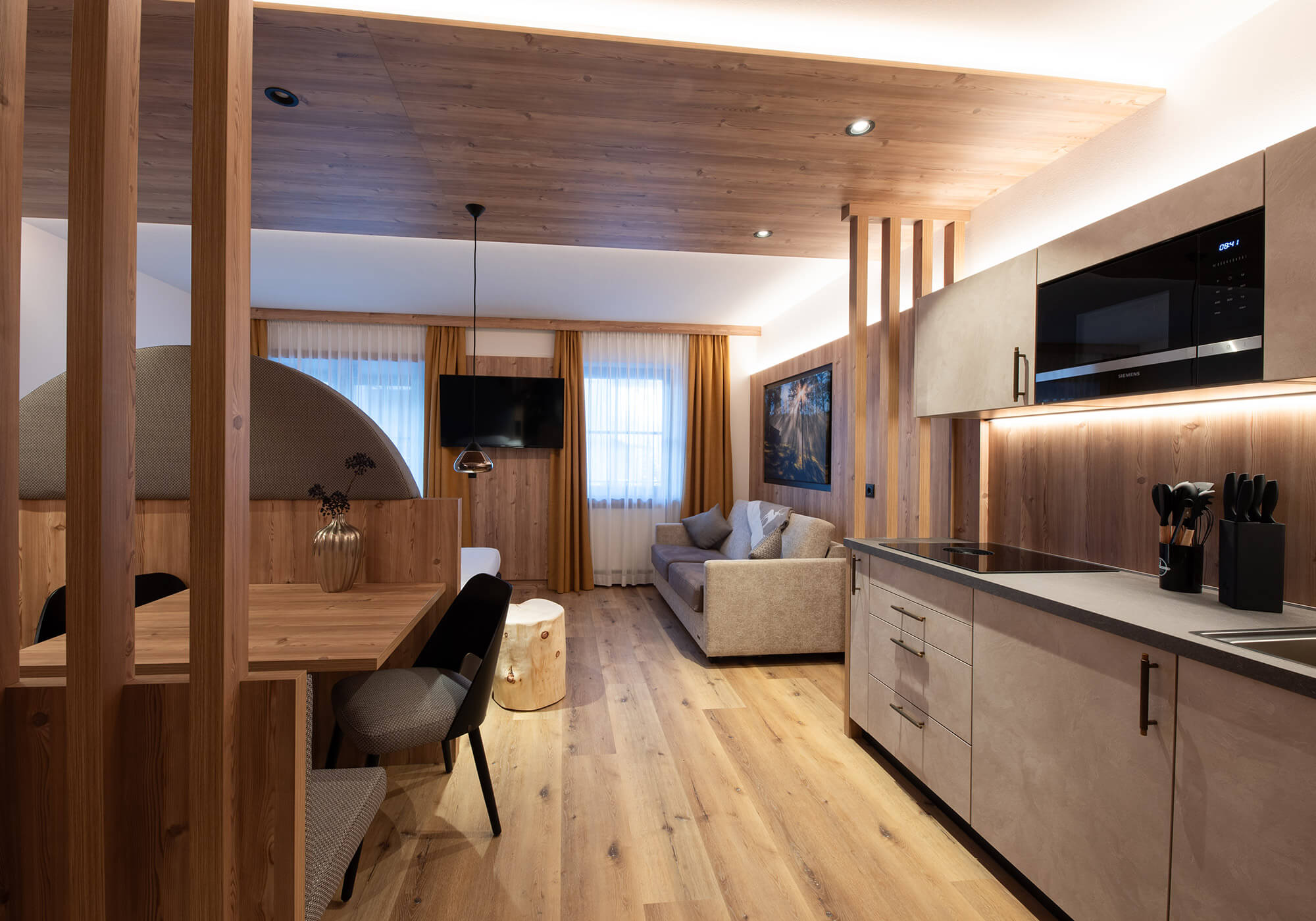 Living Suite Superior - con esposizione a sud e vista sulle montagne