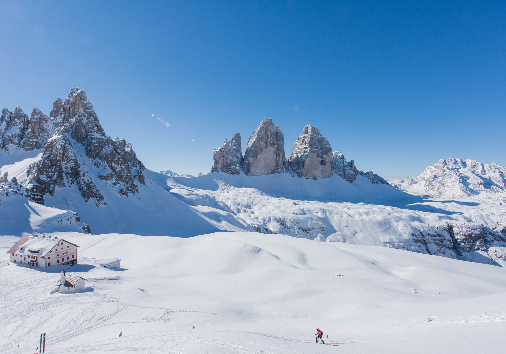Escursione sugli sci - Tre Cime